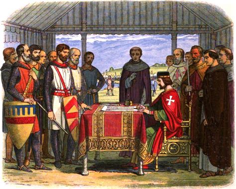 who signed the magna carta in 1215